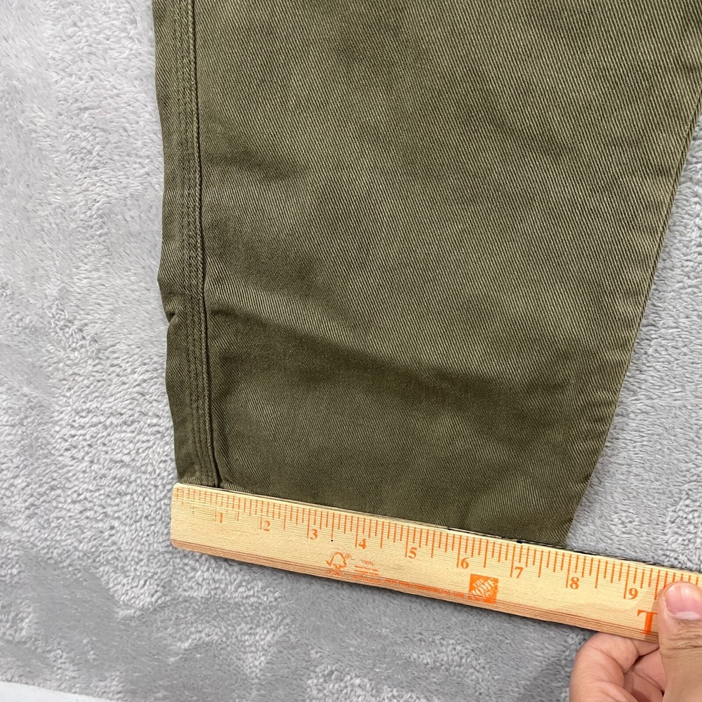 H&M Khaki Cargo‎ Pants Women's 29x29 Green NWT Utility Military Y2K Skater - Picture 7 of 11